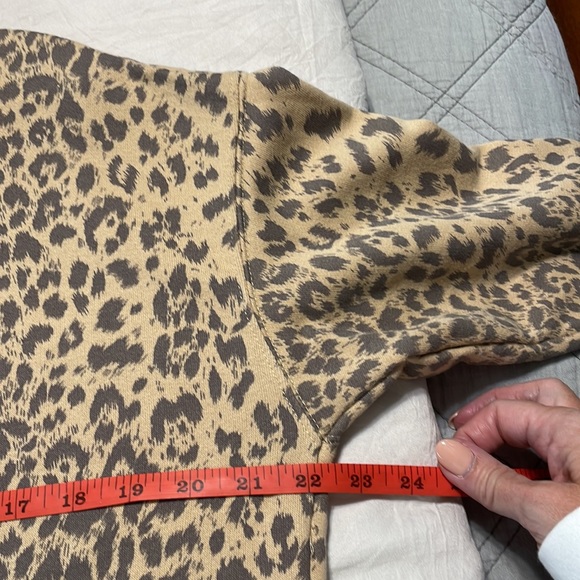 Chap’s Super Soft Leopard Animal Print Hoodie Size S - Picture 6 of 10